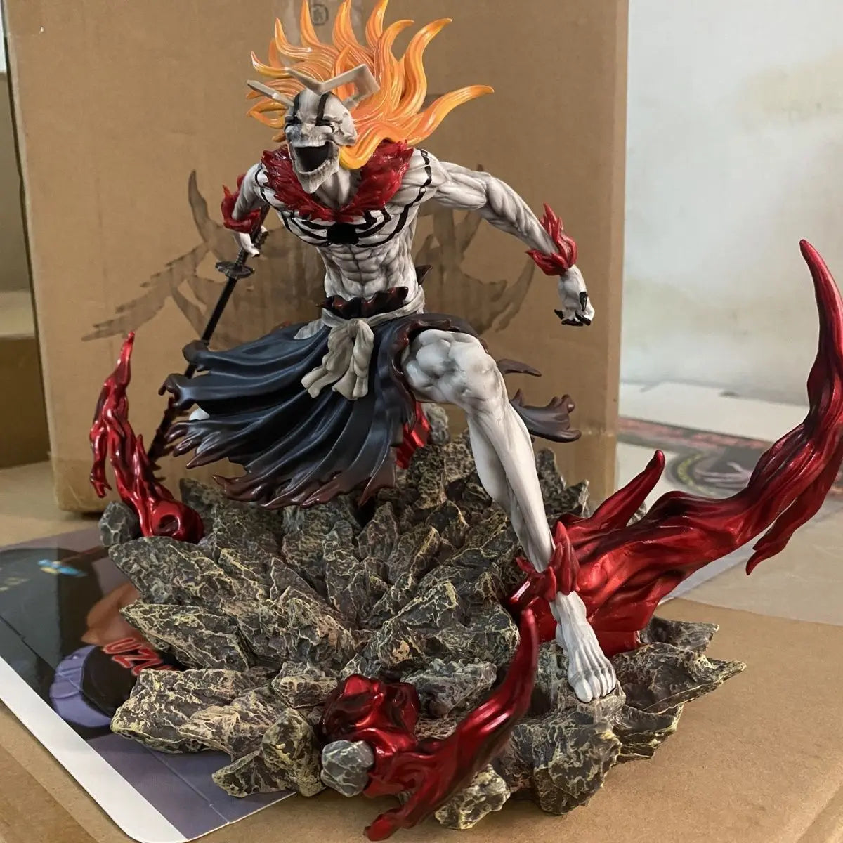 Bleach Kurosaki Ichigo Anime Figure side profile 23CM Bleach collector action statue model