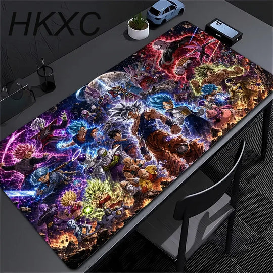 Master Roshi Mouse Pad Dragon Ball extended keyboard and mouse mat for PC gaming laptop and desktop setups