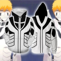 Bleach Anime 3D Print Cosplay Hoodie Harajuku Y2K tracksuit pullover long sleeve men women