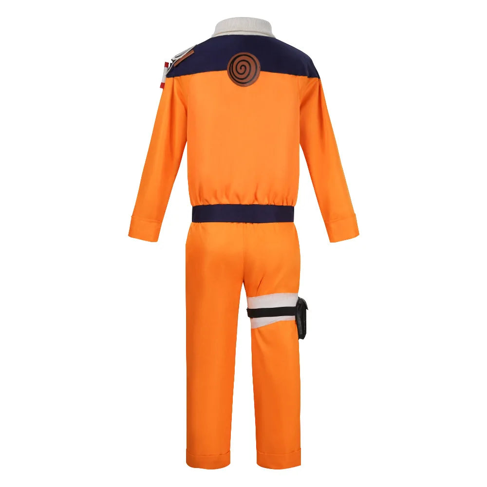 Naruto Uzumaki Orange Cosplay Costume | Genin Outfit