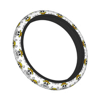 One Piece Luffy Anime Steering Wheel Cover soft elastic 37-38cm car decoration accessory