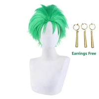Roronoa Zoro Green Kimono Cosplay Costume | One Piece