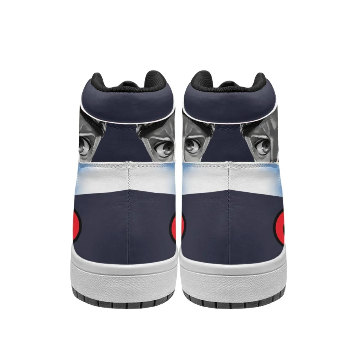 Naruto Anime High Top PU Leather Sneakers cartoon street sport basketball gift men women