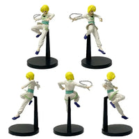 High-quality Hunter x Hunter Anime Figures featuring Gon Freecss, Killua Zoldyck, and Kurapika in dynamic action poses for adult room decor.