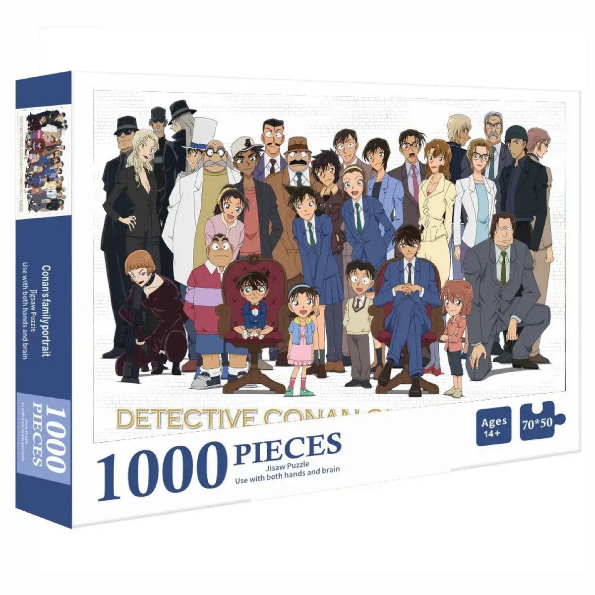 Japanese Anime Puzzle 1000 piece stress relief toy for adults and kids featuring vibrant anime-inspired artwork