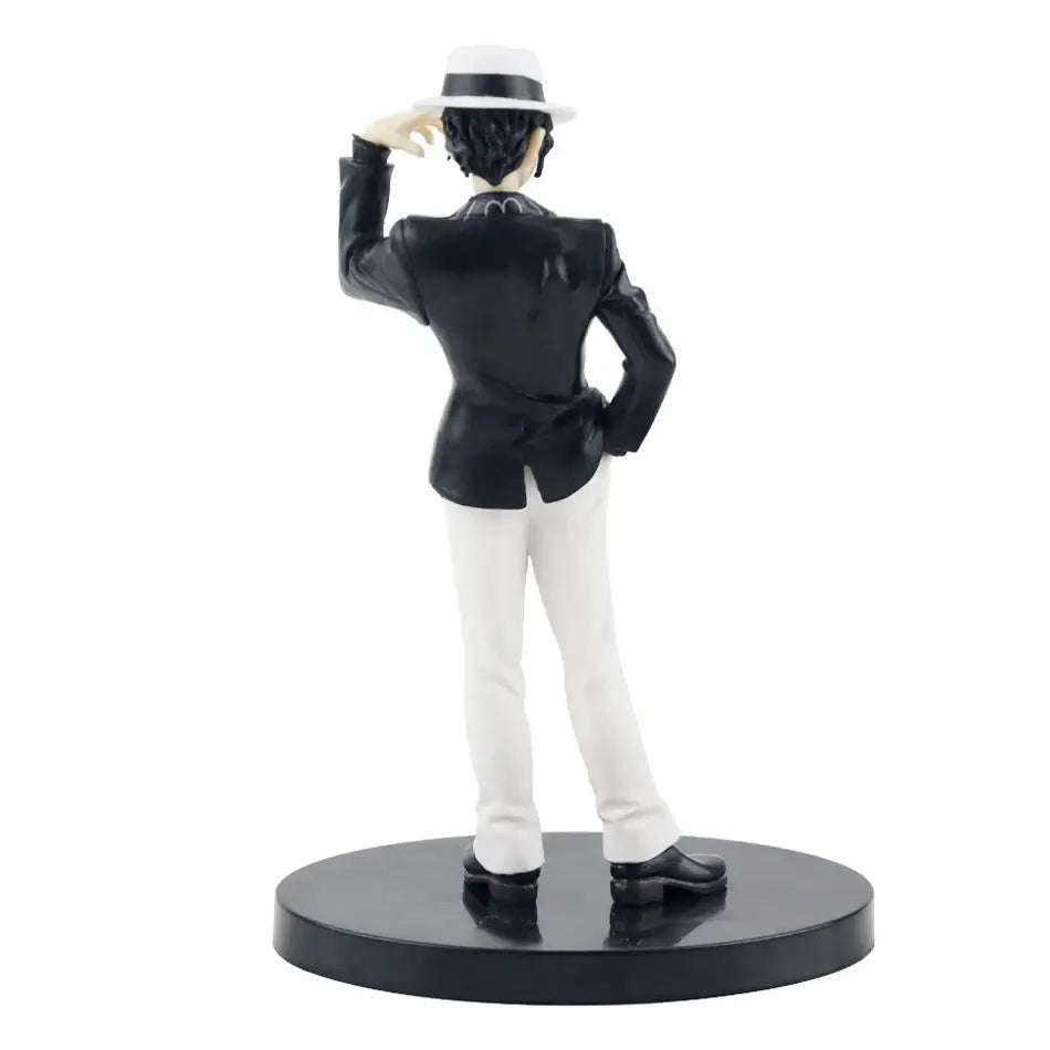 A highly detailed 16cm Demon Slayer Anime Figure made of premium PVC, showcasing Kamado Tanjiro in a dynamic warrior action pose for desktop decoration.