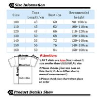 One Piece Kids T-Shirt Anime Luffy Zoro Chopper short sleeve cotton summer tee boys girls ages 7-13