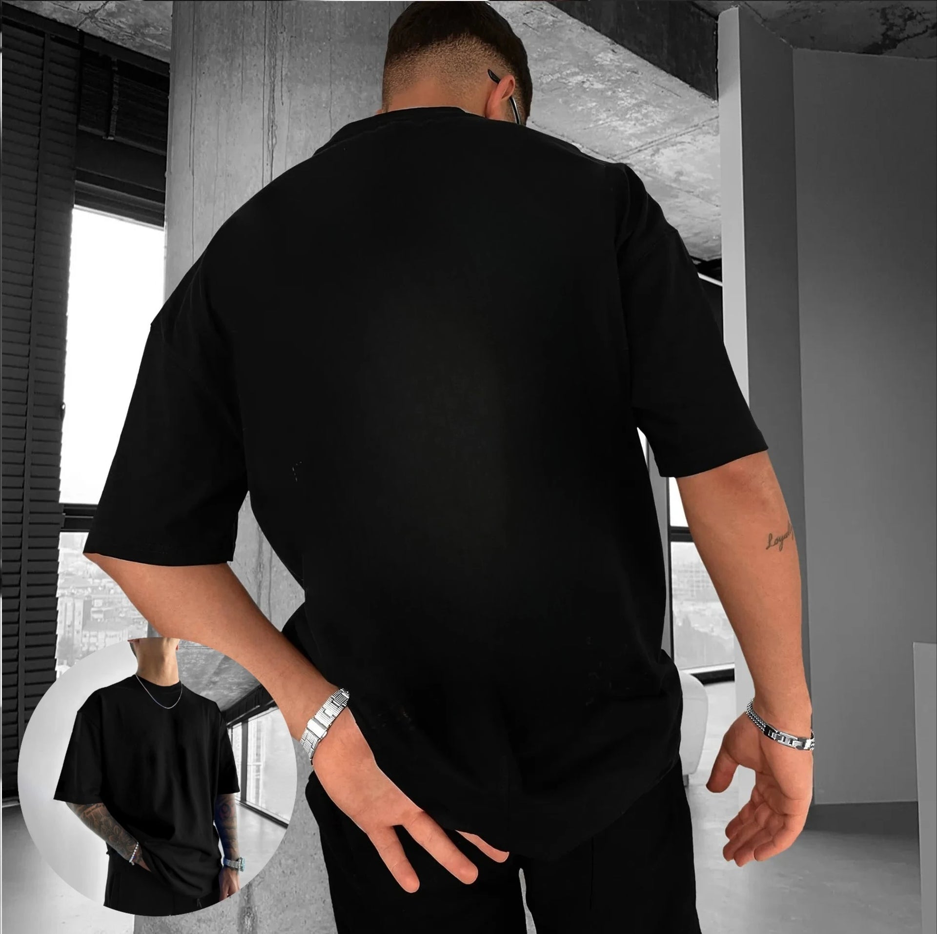 A trendy Nezuko Kamado T-Shirt featuring vibrant color printing of the anime character, designed as loose summer streetwear for men.