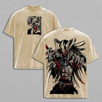 Ichigo Kurosaki Bleach Vintage Washed T-Shirt Oversized Tee