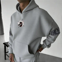 A streetwear One Piece Luffy Gear 5 Nika Anime Hoodie, a casual pullover for men and women's autumn and winter cosplay.