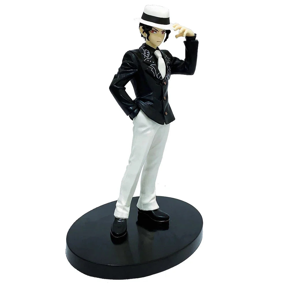 High-quality Demon Slayer Figures featuring Tanjiro Kamado, Nezuko, Zenitsu, and Inosuke in dynamic action poses for anime collection.