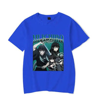 A unisex fashion summer Tokitou Muichirou T-Shirt with an anime graphic tee print.