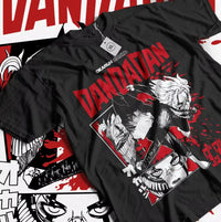 Unleash the occult with this Dandadan Okarun T-shirt! 👽 High-quality oversized cotton anime tee for men & women. Shop the trend now!
