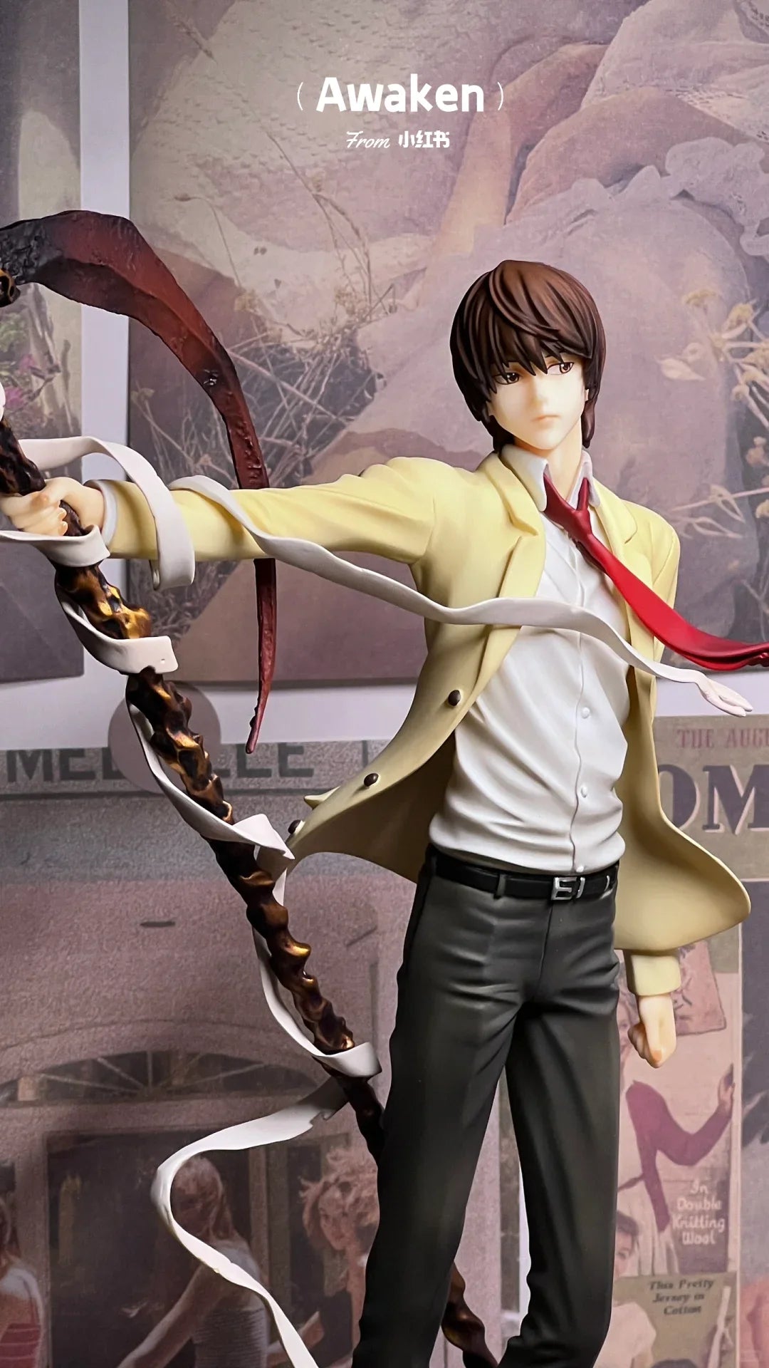 Death Note Yagami Light PVC Action Figure 26CM anime statue sculpture collectible model gift
