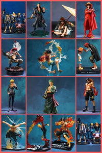 Anime Figure Mystery Blind Box sealed anime gift box Dragon Ball One Piece Demon Slayer PVC toy