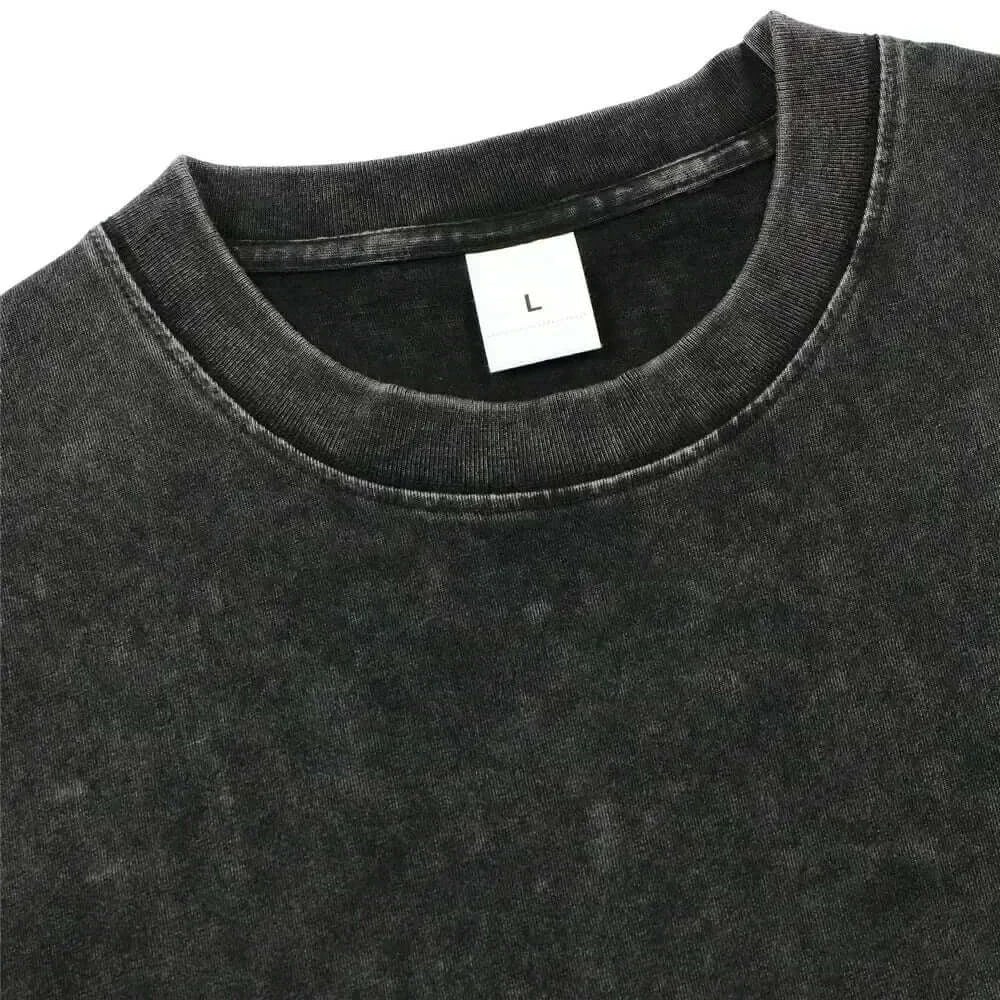 Ichigo Kurosaki Ink Sketch Kanji Double-Sided T-Shirt featuring vintage wash and oversized style.