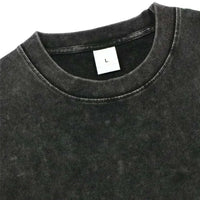 Ichigo Kurosaki Ink Sketch Kanji Double-Sided T-Shirt featuring vintage wash and oversized style.
