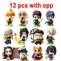 Demon Slayer Tanjiro Nezuko Blind Box Figure anime cartoon statue ornament surprise gift