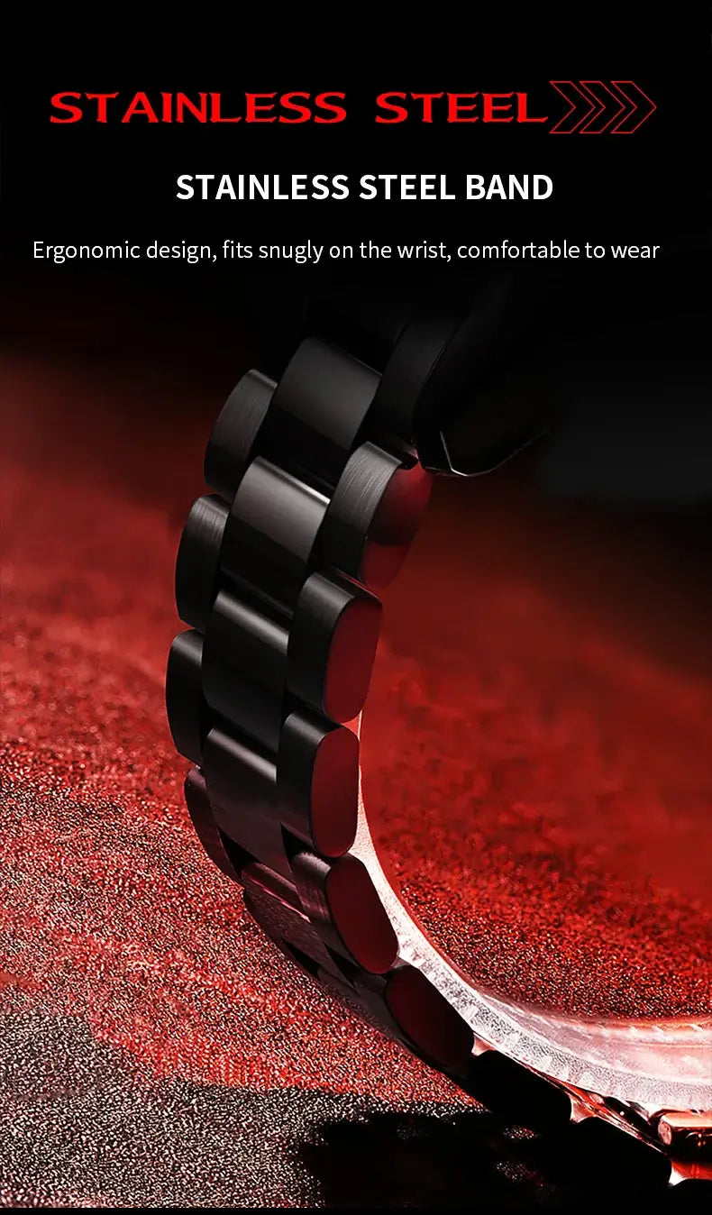 VA VA VOOM Racing Series Watch creative spinning dial stainless steel waterproof sports quartz watch for men