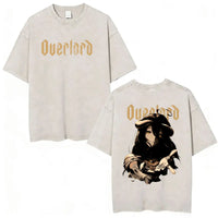 Albedo Overlord Vintage Washed T-Shirt Anime Graphic Tee
