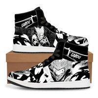 Casual Midoriya Izuku Sneakers featuring green Deku anime print, comfortable flat basketball shoes for men and women.