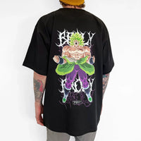 Dragon Ball Son Goku Oversized Retro Graphic T-Shirt flat lay 2026 oversized retro cotton unisex