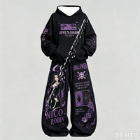One Piece Oversized Hoodie and Pants Set | Unisex
