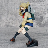 A highly detailed 15cm Toga Himiko Figurine made of premium PVC, standing in a dynamic My Hero Academia anime pose.