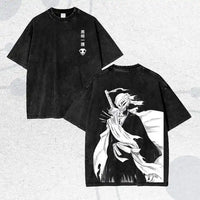 Ichigo Kurosaki Hollow Mask Washed T-Shirt | BLEACH Streetwear