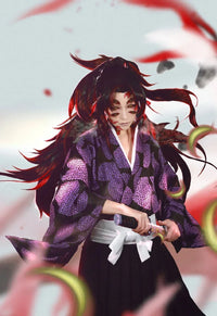 Kokushibo Cosplay Costume | Wig & Kimono Options