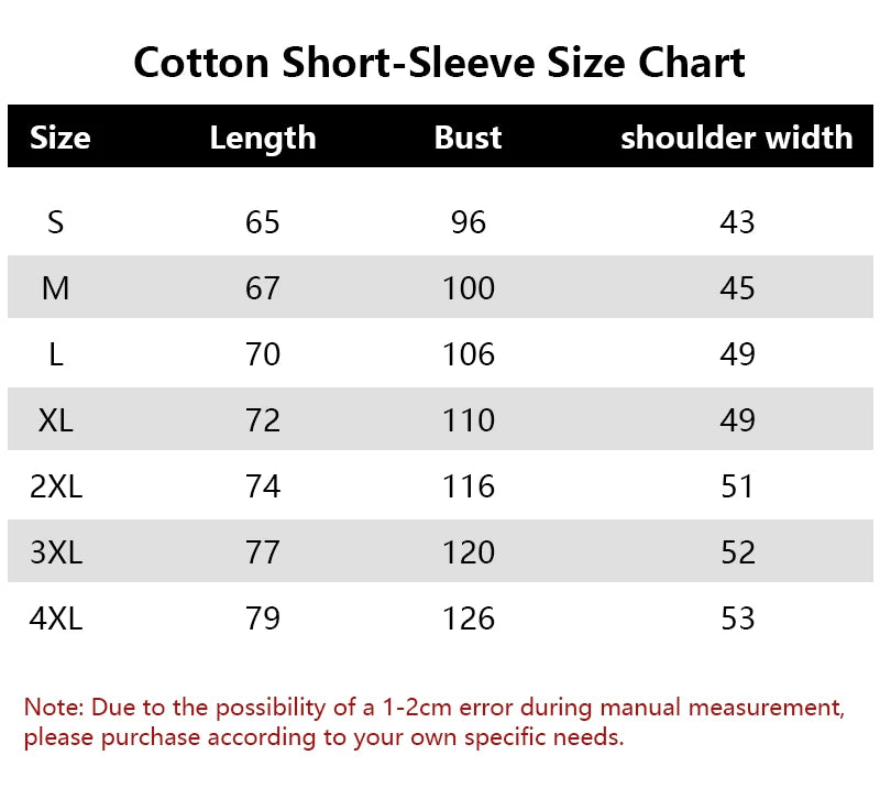 Itachi Uchiha Crow Washed T-Shirt featuring a striking design of Itachi against a red background. Cotton short-sleeve size chart displaying measurements for various sizes, including S, M, L, XL, 2XL, 3XL, and 4XL.