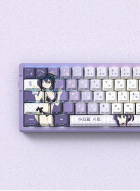 Miyu 129-Key OEM PBT Translucent Keycaps side-engraved 5-side thermal sublimation custom mechanical keyboard