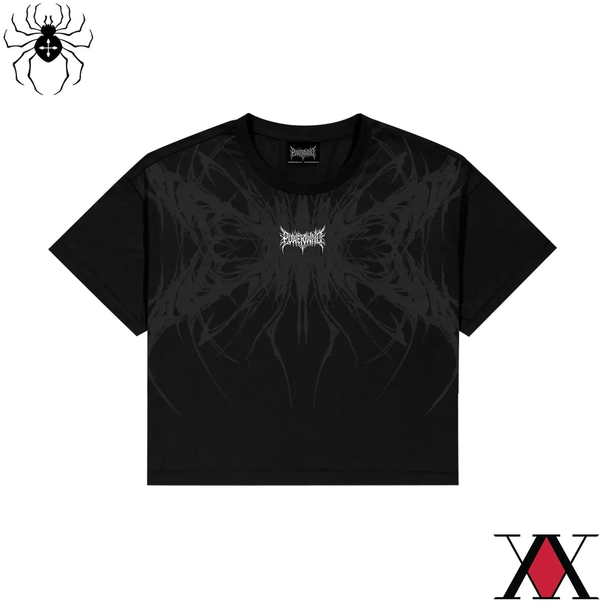 Oversized Cotton Tee Skull Print Unisex Streetwear Gym Top