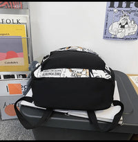 One Piece Luffy Anime Backpack school laptop travel bag men women bold print gift