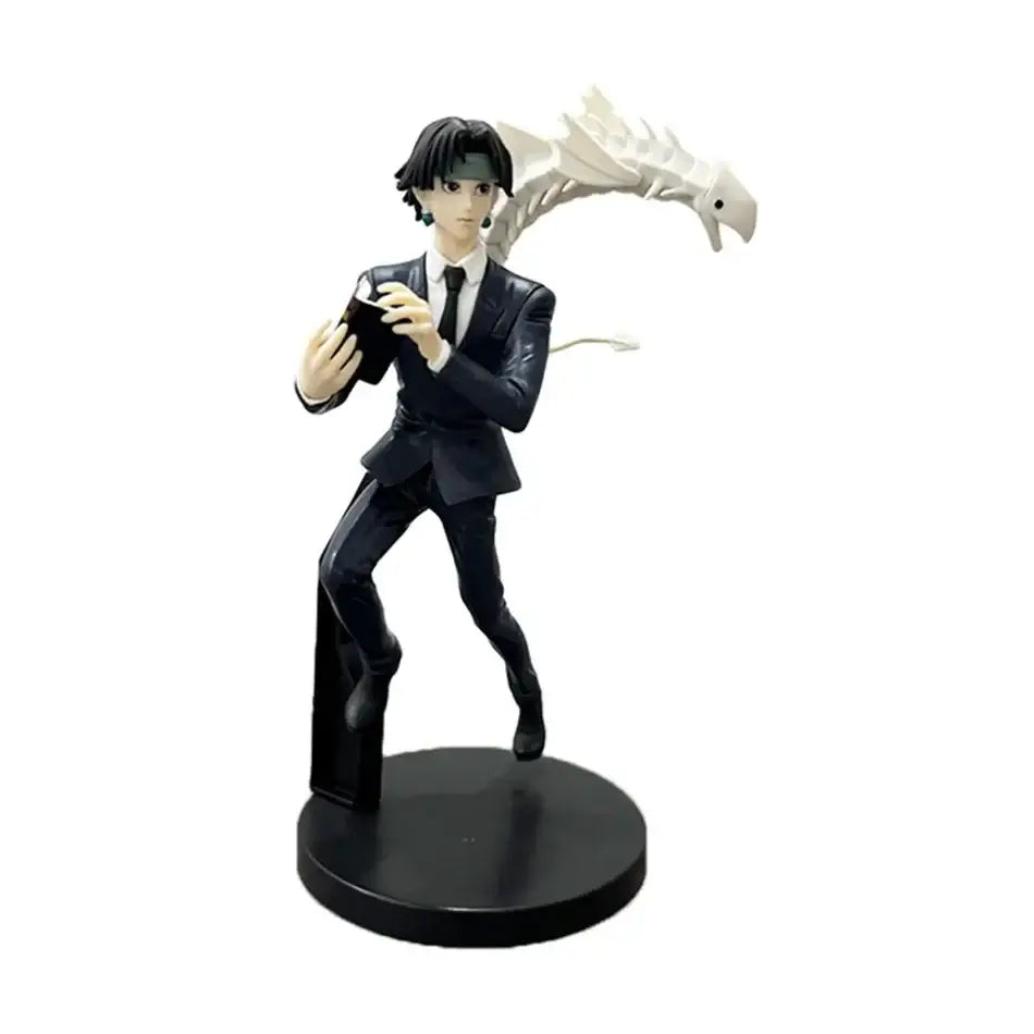 High-quality Hunter x Hunter Anime Figures featuring Gon Freecss, Killua Zoldyck, and Kurapika in dynamic action poses for adult room decor.