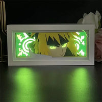 Naruto Uchiha Sasuke 3D Anime LED Light Box illuminated warm glow anime desk lamp decoration