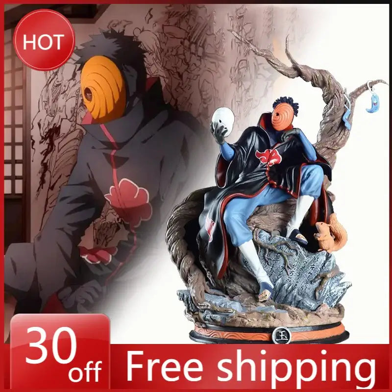 Statue Naruto – Figurine Obito Uchiha (Tobi Masqué) – 30 cm / 11 Statue Naruto – Figurine Obito Uchiha (Tobi Masqué) – 30 cm / 11