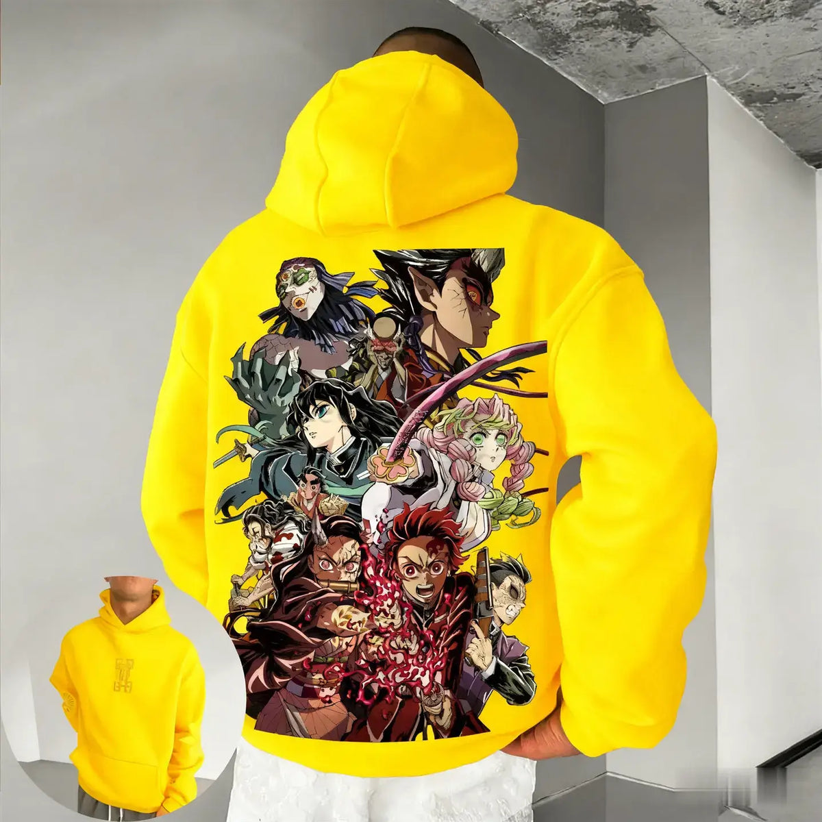 Muichiro Tokito Hoodie | Mist Hashira Fleece – Infinite Visibility