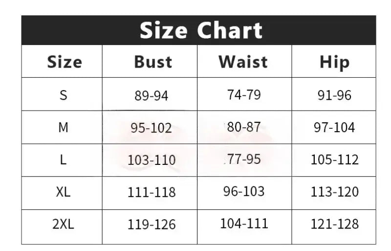 Size chart for Natsu Dragneel 100 Years Quest Cosplay Costume showing measurements for S, M, L, XL, and 2XL.