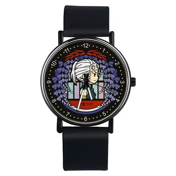 Demon Slayer Nezuko Sanemi Anime Student Analog Watch boxed holiday gift anime peripheral