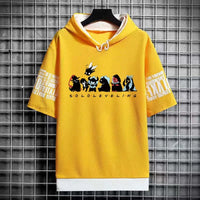 Solo Leveling Anime Graphic T-Shirt Korean Fashion black manga short sleeve men breathable
