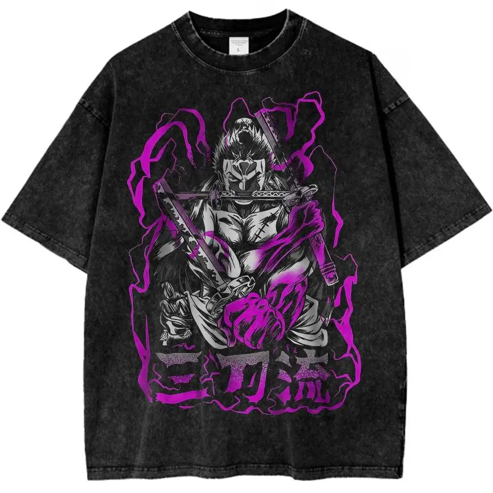 Roronoa Zoro Shirt | 2025 One Piece Retro Tee – Infinite Visibility