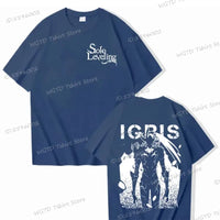 A high-quality 100% cotton Solo Leveling T-shirt for men with a cool Sung Jin-woo short sleeve tee design.