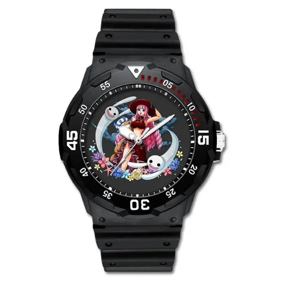One Piece Anime Minimalist Quartz Watch Luffy Zoro Chopper cartoon personality festival gift