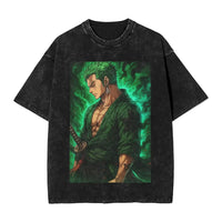 Eustass Kid One Piece Washed T-Shirt | Vintage Streetwear