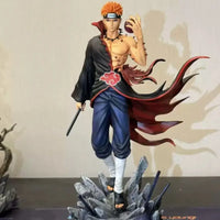 Naruto Pain PVC Statue Figurine displayed on anime shelf collectible Akatsuki model 23CM