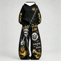 One Piece Oversized Hoodie and Pants Set | Unisex