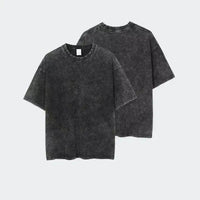 Ichigo Kurosaki Ink Sketch Kanji Double-Sided T-Shirt featuring vintage wash and oversized style.