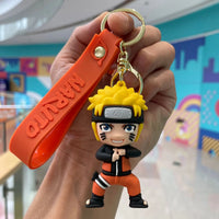 Naruto Kakashi Anime Character Keychain cartoon pendant bag car key decoration fan gift
