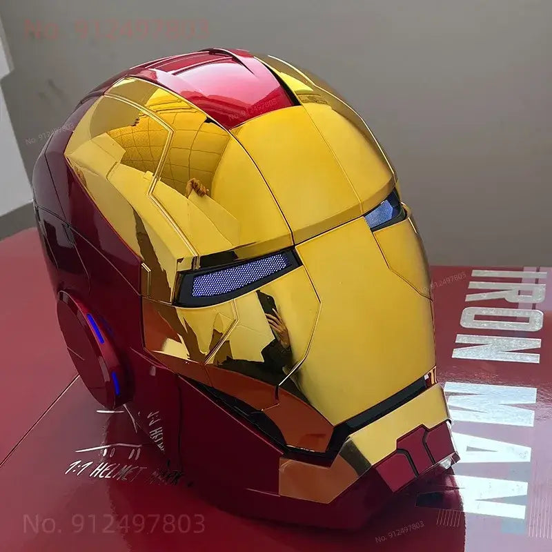 AutoKing Iron Man Helmet | 1:1 Voice Control Mk5  Infinite Visibility
